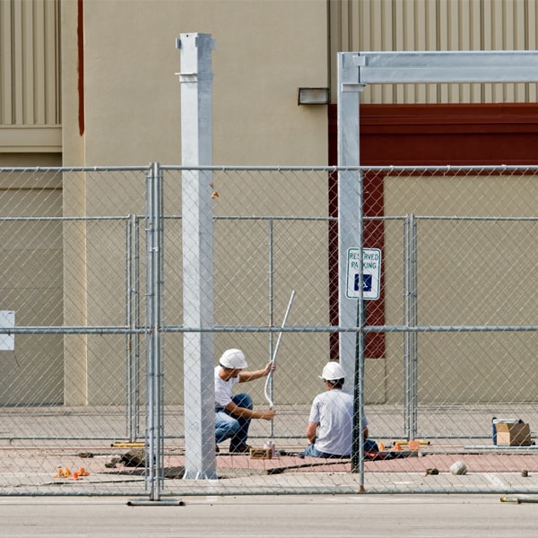 how much time can i lease the temporary fence for my building site or event in College Park Georgia